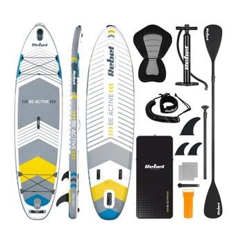 SUP-доска Rebel Active RBA-4507-WH 335×84×15 см до 170 кг White