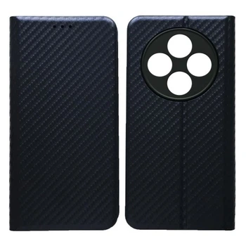 Чехол-книжка Carbon for Xiaomi Redmi 14C/А4/Poco C75 Dark Blue