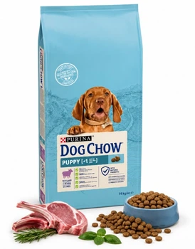 Сухий корм для цуценят всіх порід Purina Dog Chow Puppy Lamb з ягнятком 14 (кг)