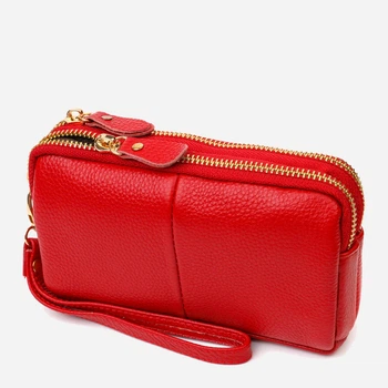 Сумка жіноча з натуральної шкіри Vintage leather-22090 Червона