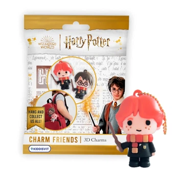 Фигурка-сюрприз на цепочке 4,5-5 см резиновая для мальчиков Harry Potter