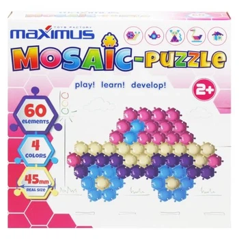 Мозаика-пазл Maximus 60 элементов для детей от 2 лет разноцветная