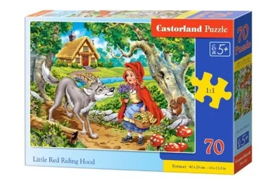 Пазлы Castorland "Красная шапочка" 70 элементов для развития логического мышления