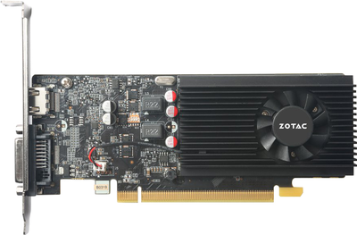 Відеокарта Zotac PCI-Ex GeForce GT 1030 LP 2GB GDDR5 (64bit) (1227/6000) (DVI, HDMI) (ZT-P10300A-10L)