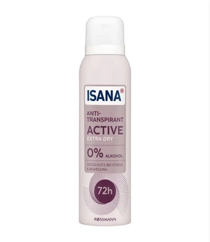 Антиперспирант-спрей Isana Activ, 150ml