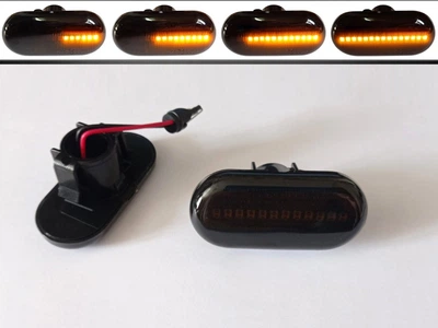 Повторитель поворотов диодный поворот динамический 2шт LED для OPEL VIVARO Опель Виваро