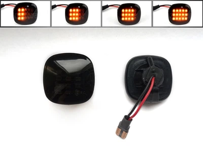 Повторитель поворотов поворот динамический 2шт LED для SKODA FABIA 1999-2007 Шкода Фабия