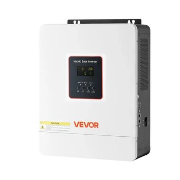 Гібридний інвертор VEVOR 24 В 4000 Вт 100А зарядка от сети Wi-Fi