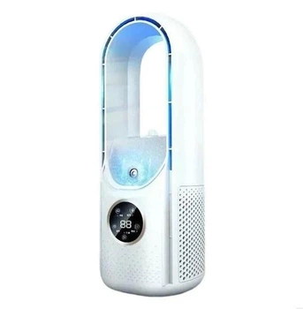 Безлопастной вентилятор с увлажнением Air Multiplier White — Свежесть и прохлада нового поколения