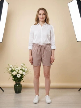 Шорти жіночі ASOS Design у кольорі пилової троянди S