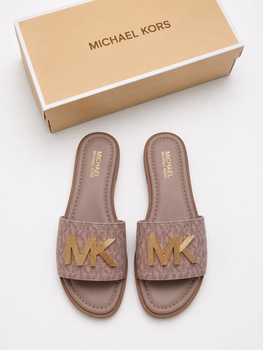 Шльопанці жіночі Michael Kors шкіряні 36р