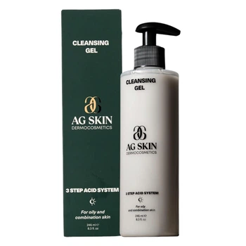 Очищуючий гель AG SKIN Cleansing gel з мигдальною кислотою 245 мл