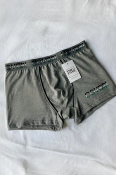 Трусы боксеры Enrico Coveri 52(XL) Серый (Grigio Medio Mel) (137728)