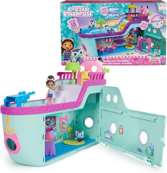 Игровой набор Круизный лайнер Габби Gabby's Dollhouse Cat Friend Cruise Ship Корабль