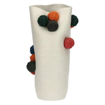 Wazon Rituali Domestici Pompompon L biały (8018594654389)