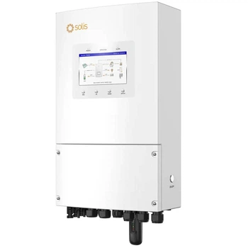Гібридний інвертор SOLIS S6-EH1P6K-L-PLUS, однофазний, 6кВт (2х MPPT 90 - 435V, струм заряду акб 135A, DC 40-60V) 23.5 кг,335×560×253 mm (UG-46625)