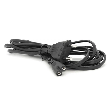 Кабель питания Voltronic 2PIN Powercord IEC-C7 CEE 7/16 Black 1m