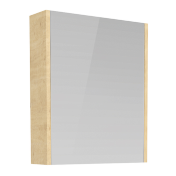 Дзеркальна шафа для ванної RJ ATLAS, дуб, настінний, 50x60 см
