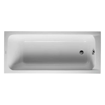 Акрилова ванна DURAVIT D-CODE, пристінний, прямокутна