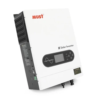 Гiбрiдне ДБЖMUST PV18-8048PRO II, 8000W, 48V, PV 2*4000W, ток заряда 1-120А, 160-275V, MPPT (120А, 90-430 Vdc), 425*527*145 мм (UG-43983)