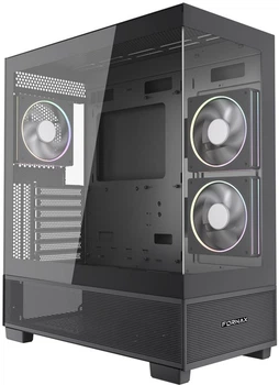 Obudowa Gembird Fornax X550 Black (CCC-FC-X550)