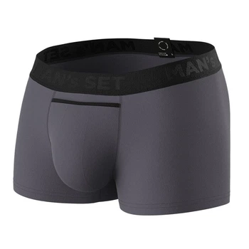 Чоловічі анатомічні боксери MAN’s SET Anatomic Classic 1.2 Series, графітовий M