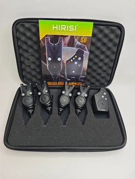 Набір електронних сигналізаторів клювання HIRISI TG-S6-4+1