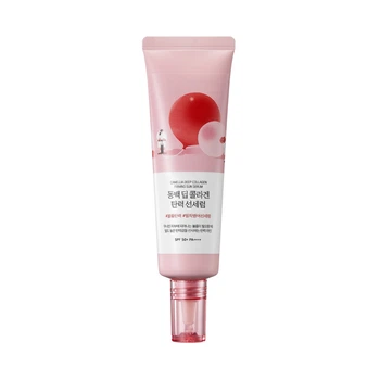 Сонцезахисна сироватка 50 мл ROUND LAB CAMELLIA DEEP COLLAGEN FIRMING SUN SERUM