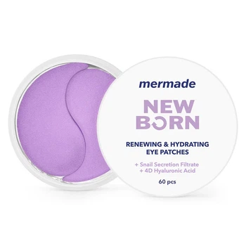 Омолоджуючі гідрогелеві патчі під очі MERMADE Snail Secretion Filtrate & 4D Hyaluronic Acid, 60 шт