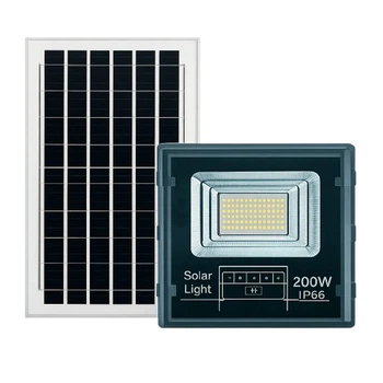 Уличный светодиодный прожектор 200 Вт 120 LED ABS пластик 24х5,5 см Белый