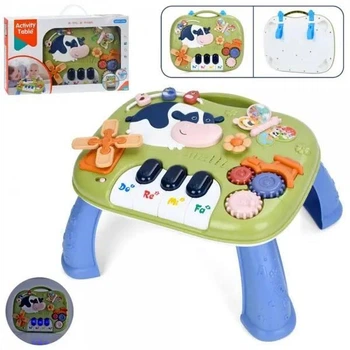 Игровой развивающий центр, столик многофункциональный, звук