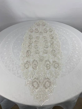 Доріжка Acme з мереживом 45*100 Diva Krem