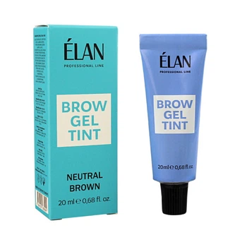 Гель-фарба для брів ELAN Neutral Brown 20 мл