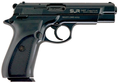 Сигнальный пистолет Sur 1607 / ANSAR 571 Black 9 мм (SUR-1607B)