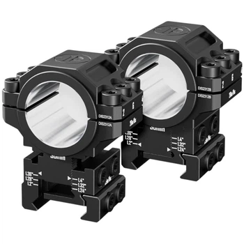 Кольца 25.4 / 30 мм DISCOVERY Adjustable Scope Rings с регулируемой высотой (2601005), на Picatinny