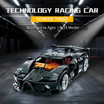 Дитячий конструктор Машина Bugatti Block Racing 911 деталей