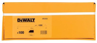 Zestaw brzeszczotów do piły szablastej DeWalt BIM do metalu 203 mm 100 szt (DT2323-QZ)