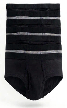 Набор мужских трусов Hanes Ultimate® 7 шт в наборе, размер 2XL, черные, серые