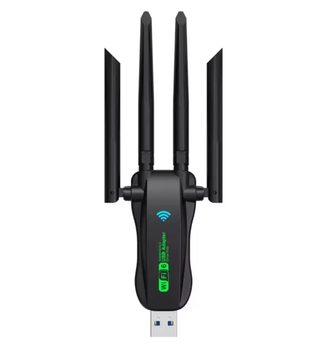 Потужний дводіапазонний 1200 Mbps Wi-Fi адаптер 2.4/5GHz + Bluetooth 5.4