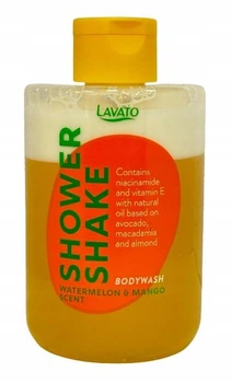 Гель для душа, шейк Lavato Shower Shake Арбуз и манго 300мл