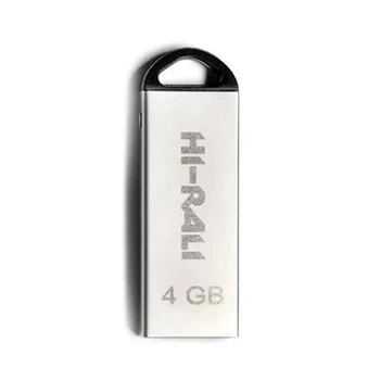 USB-накопитель флешка на 4Gb Hi-Rali Mini Fit series Silver