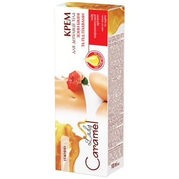 Крем для депіляції бікіні та під пахвамами Lady Caramel, 100 мл - 628580