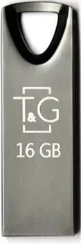 Флеш накопитель металлический T & G metal 117 16GB черный