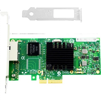Серверная сетевая карта FLYBISH KY-340, PCIe x4, 2 порта, чип Intel 82580