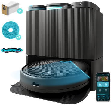Робот-пилосос Cecotec Conga 11090 Spin Revolution Home&Wash