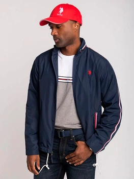 Ветровка мужская U.S. Polo Assn 109848-P200A(Classic Navy) 2XL Темно-синяя (887260814901)