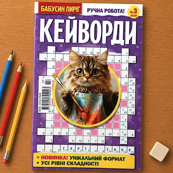 Сборник Кейворды Дарья 68 стр.№03/2026 Украинский язык