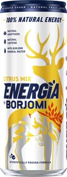 Напій безалкогольний Borjomi Energia Сильногазований Соковмісний зі смаком Цитрусових 240мл (4860019003685)