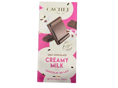 Молочний шоколад Cachet Creamy Milk 100 г (5412956214656)