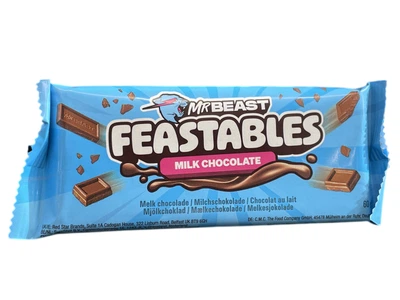 Молочний шоколад MrBeast Feastables Milk Chocolate 60 г (1230000168045)